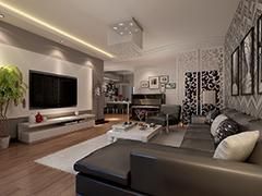 航天家園140平米5.5萬現(xiàn)代風格