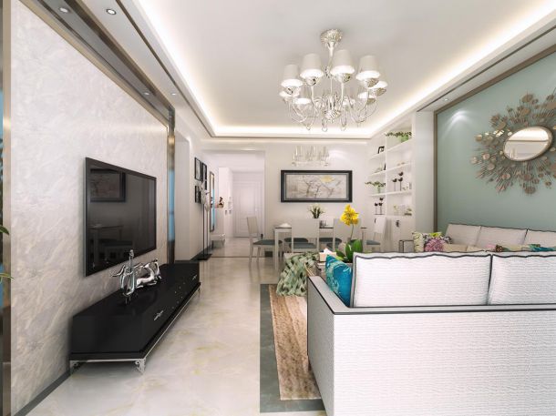 中海開元壹號(hào)138平米混搭風(fēng)格