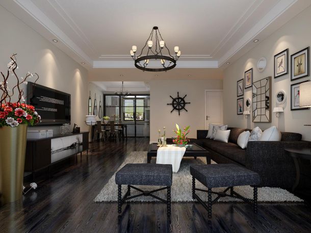 中海開元壹號138平米現(xiàn)代簡約