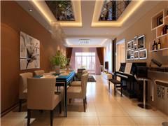 鴻運(yùn)大廈120平米現(xiàn)代簡(jiǎn)約風(fēng)格設(shè)計(jì)方案