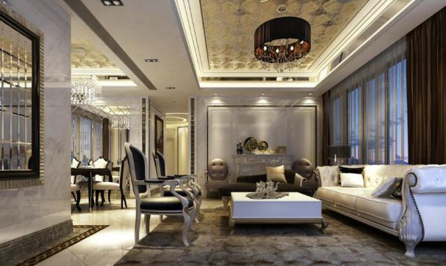 華潤二十四城150平米簡約歐式