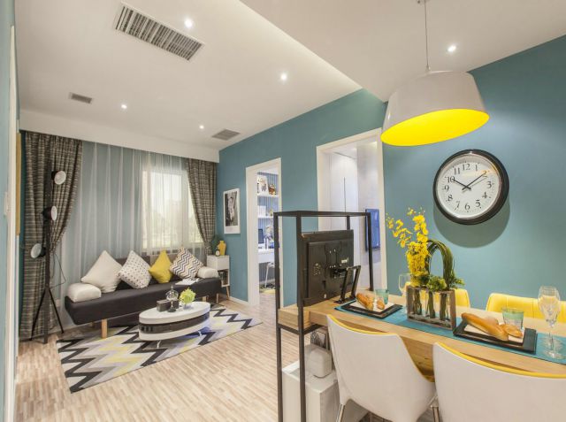 鑫苑大都會90平米北歐