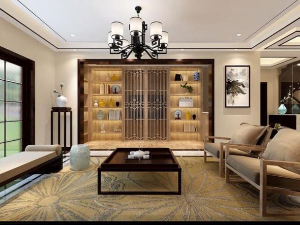 首創(chuàng)漫香郡150平新中式設(shè)計(jì)風(fēng)格