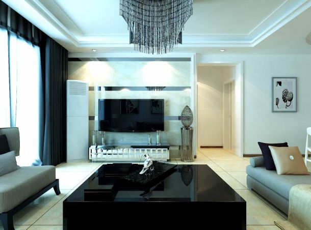 宮園壹號(hào)125平米簡(jiǎn)約風(fēng)格設(shè)計(jì)方案