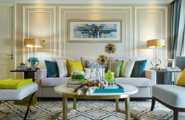 浐灞半島126平米簡約美式風(fēng)格