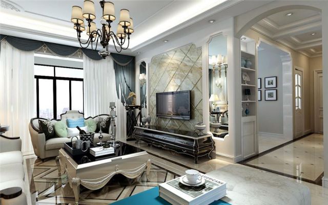 中?！ら_(kāi)元壹號(hào)歐式風(fēng)格設(shè)計(jì)方案