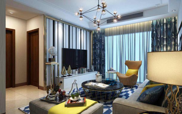 鑫苑大都匯89平方現(xiàn)代簡(jiǎn)約