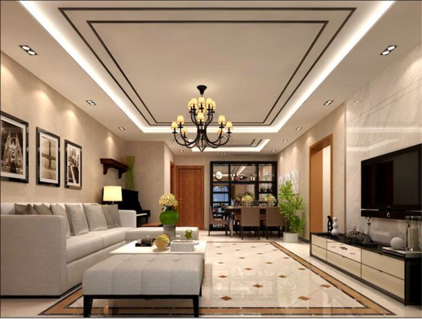 曲江觀邸158平簡(jiǎn)約風(fēng)格設(shè)計(jì)方案