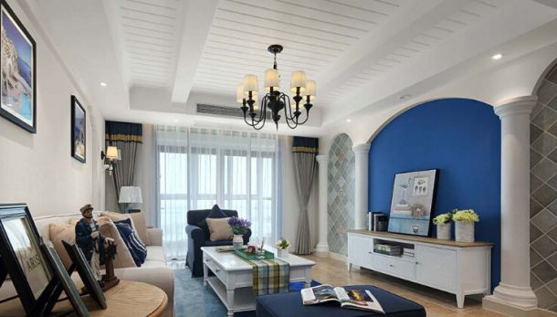 中鐵一局/120平米/地中海風格