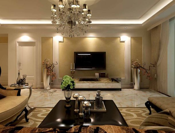 中鐵尚都城170平米簡歐風(fēng)格設(shè)計方案