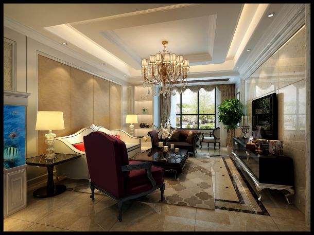 銅雀臺/108+27平米/新古典風(fēng)格