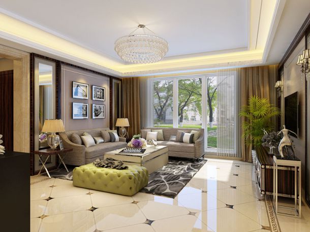 天鵝堡/145平米/簡(jiǎn)歐風(fēng)格