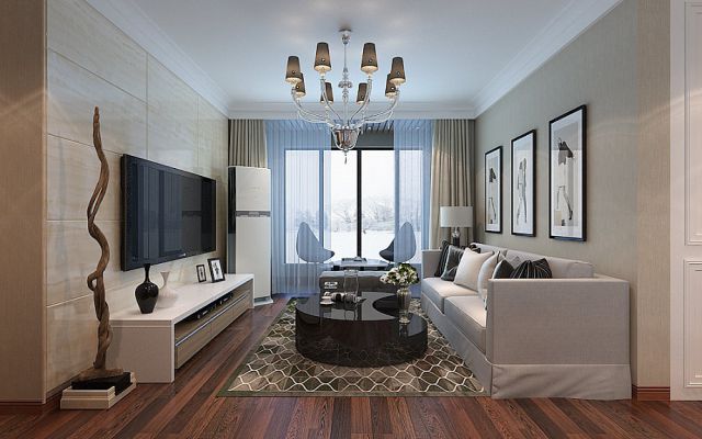 華著中城120平米簡(jiǎn)約風(fēng)格