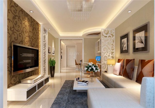 中海開元壹號130平方現(xiàn)代簡約風(fēng)格設(shè)計