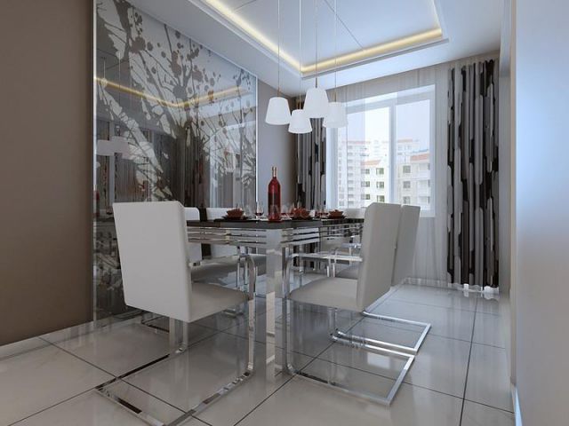 金科天籟城110平米現(xiàn)代簡約風(fēng)格設(shè)計方案