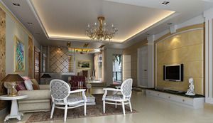 白樺林國(guó)際145平米歐式風(fēng)格設(shè)計(jì)