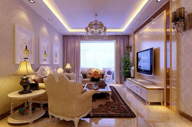 白樺林國(guó)際145平米歐式風(fēng)格設(shè)計(jì)