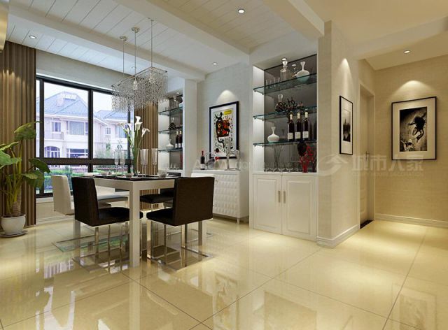 開元第一城120平米現(xiàn)代簡約風格設(shè)計