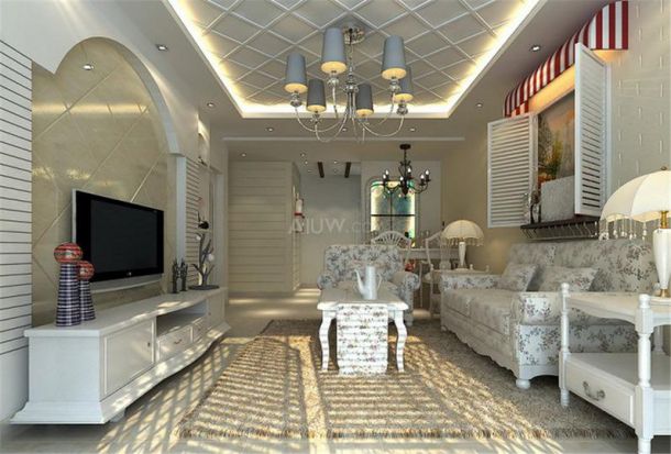 錦園小區(qū)/145平米/地中海風格