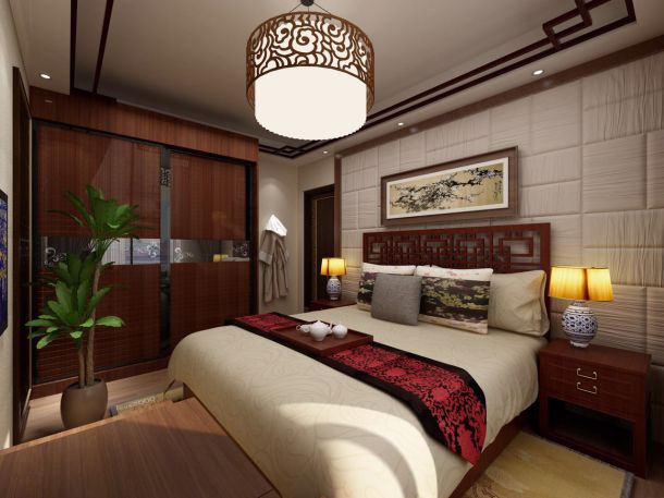 高科尚都/75平米/中式風格