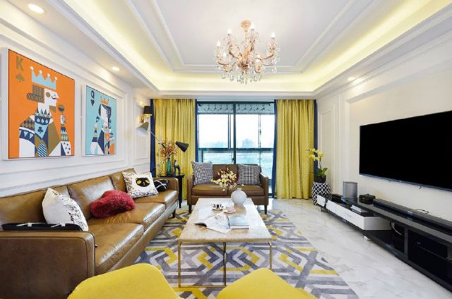 開元第一城120平米現(xiàn)代簡約風(fēng)格