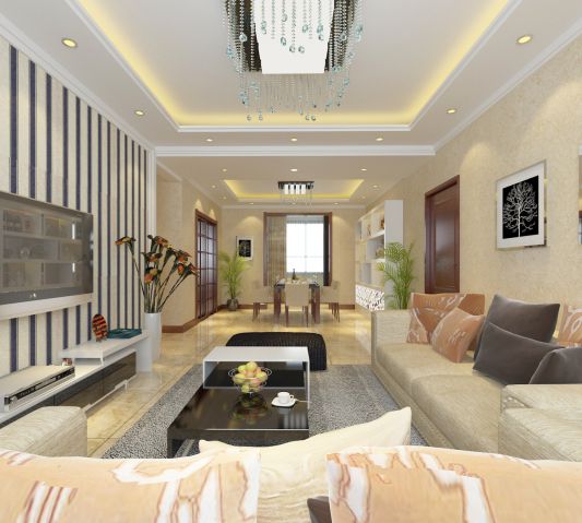 開元第一城120平米現(xiàn)代簡約風(fēng)格設(shè)計(jì)案例