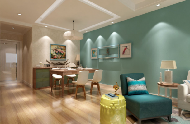 春曉華苑92.7平米三居室現(xiàn)代簡(jiǎn)約風(fēng)格設(shè)計(jì)方案效果圖參考