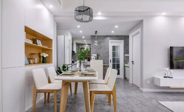 長安花園70平米北歐風(fēng)格裝修設(shè)計效果圖