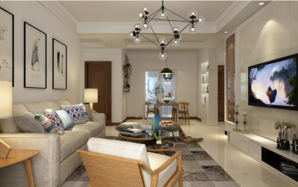 啟迪佳苑114平米三居室現(xiàn)代簡(jiǎn)約風(fēng)格設(shè)計(jì)方案效果圖參考