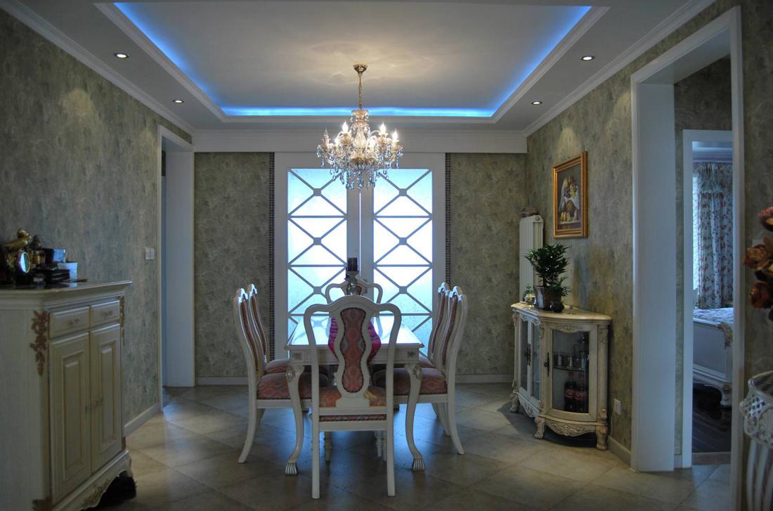 盛世長安135平簡歐風(fēng)格設(shè)計(jì)方案