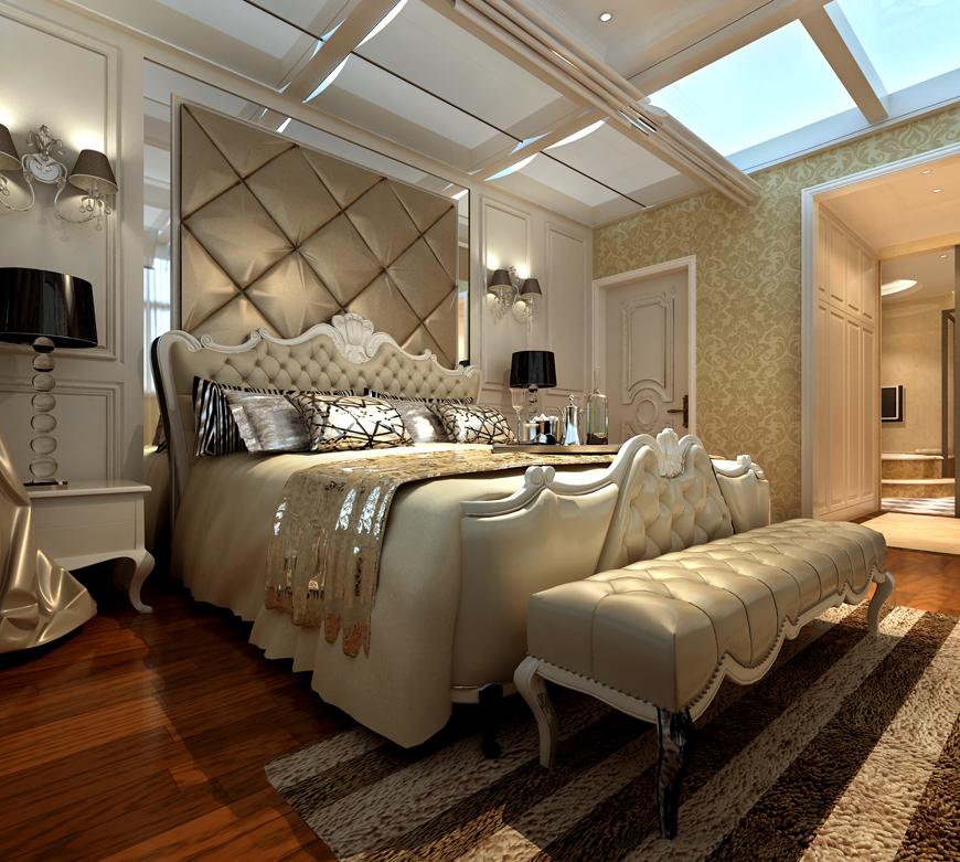 金地芙蓉世家歐式125平歐式風格設計方案