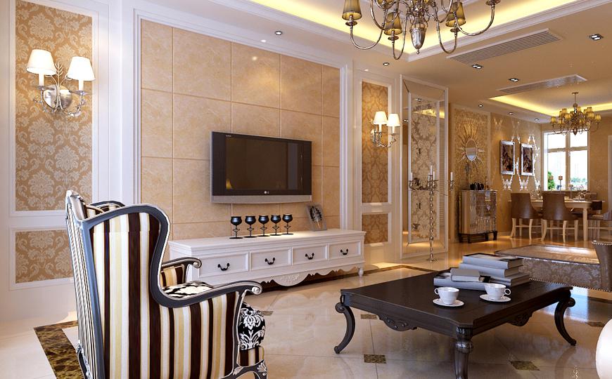 天朗御湖135平歐式風(fēng)格設(shè)計方案