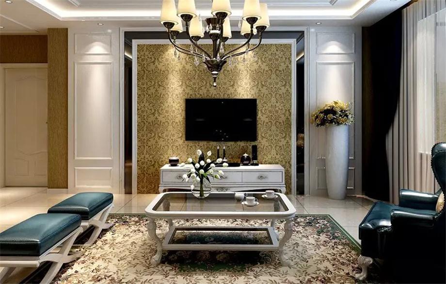 金水灣124平歐式風(fēng)格設(shè)計(jì)方案