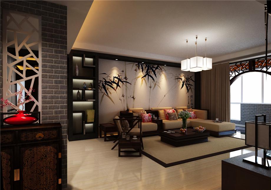 61540部隊(duì)160平新中式風(fēng)格設(shè)計(jì)方案