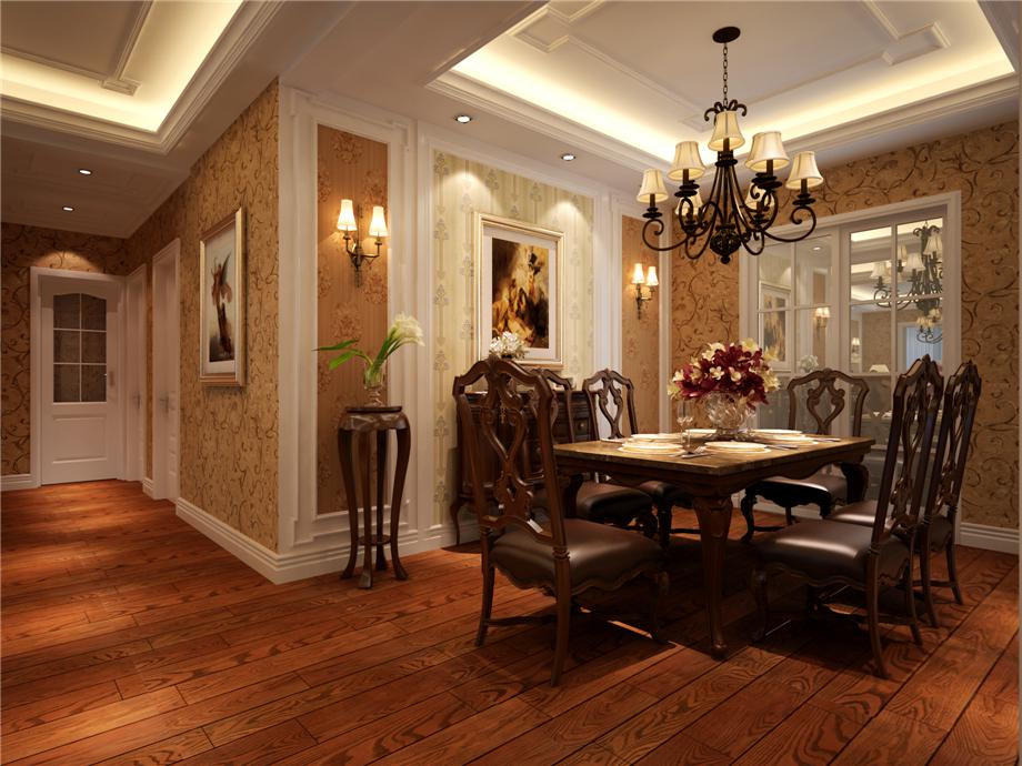 金泰假日花城150平歐式風格設計方案