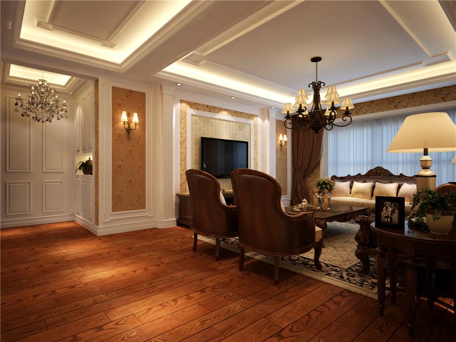 金泰假日花城150平歐式風格設計方案