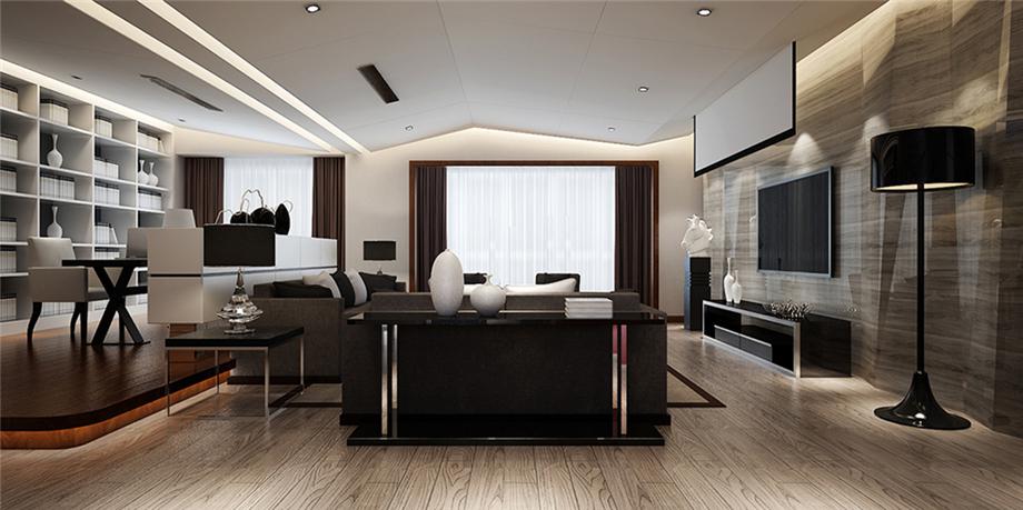 閻良馨苑128平簡約風格設計方案
