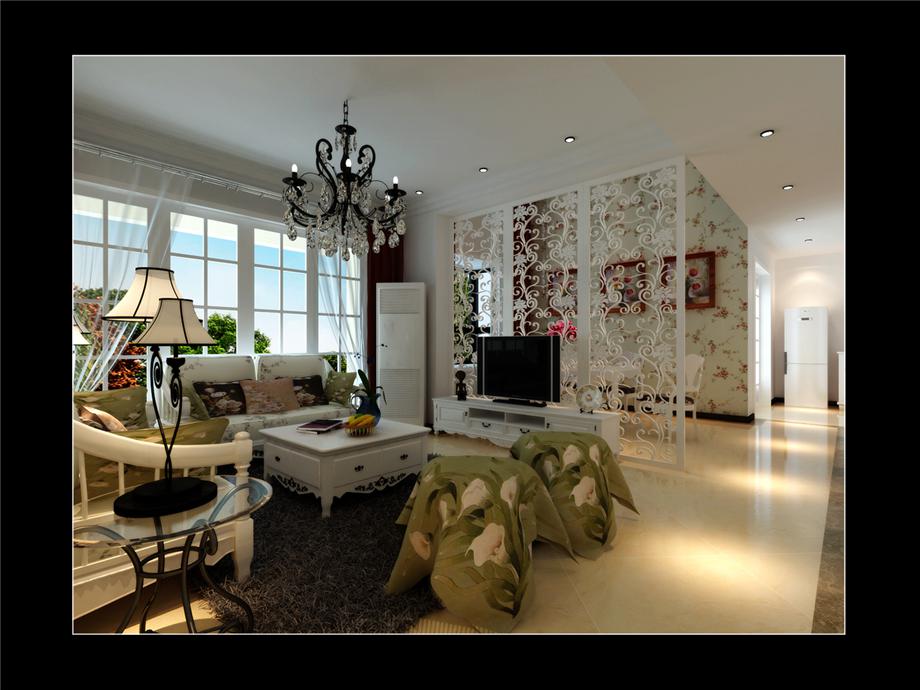 恒大綠洲150平歐式風(fēng)格設(shè)計方案