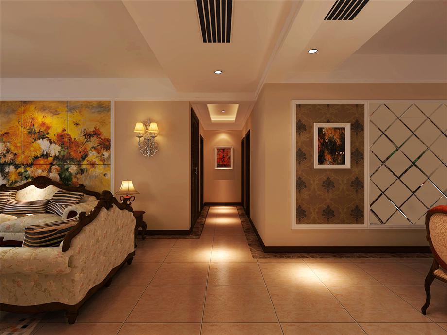 九錦臺190平簡歐風(fēng)格設(shè)計(jì)方案