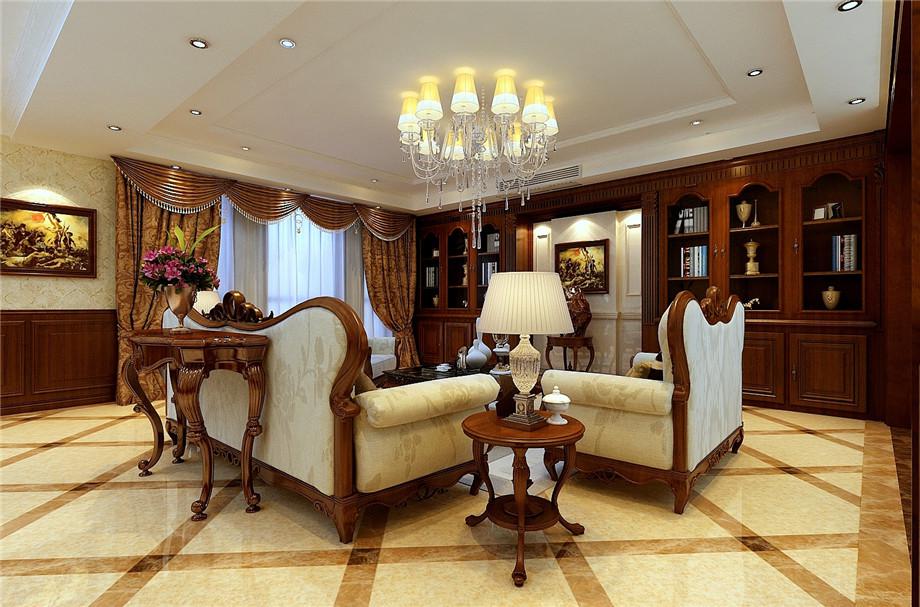 白樺林間262平歐式風(fēng)格設(shè)計(jì)方案