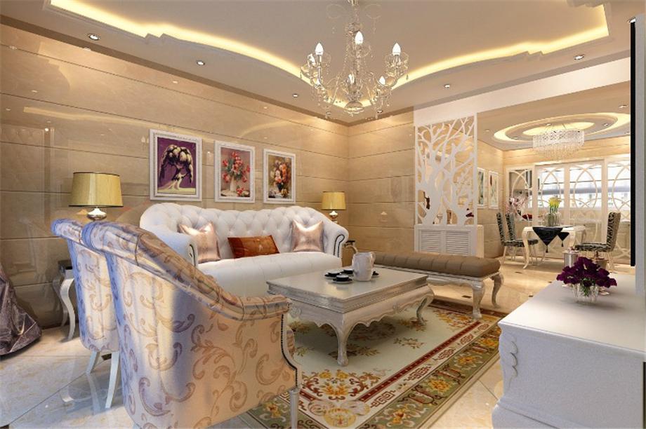 興盛園220平歐式風格設計方案