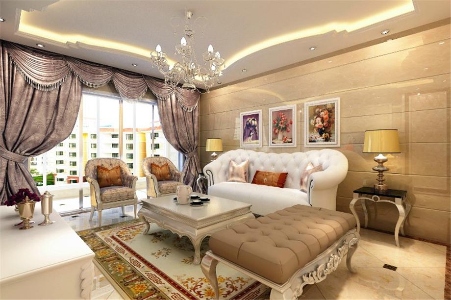 興盛園220平歐式風格設計方案