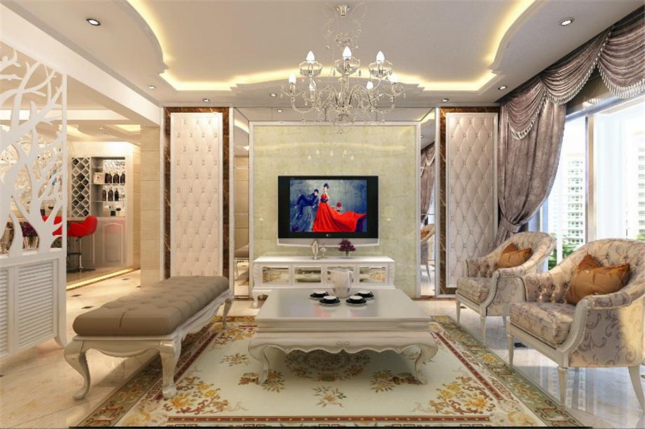 興盛園220平歐式風格設計方案