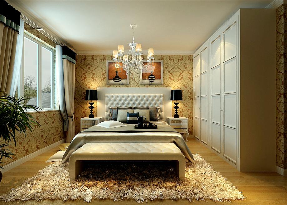 龍湖紫都城110平簡約歐式設(shè)計方案