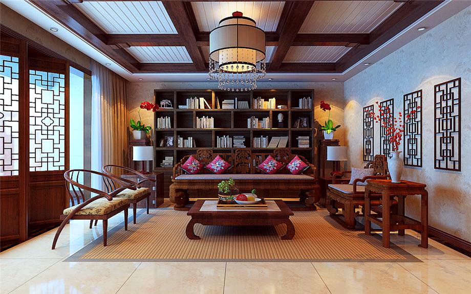 631部隊170平米中式風格設計方案