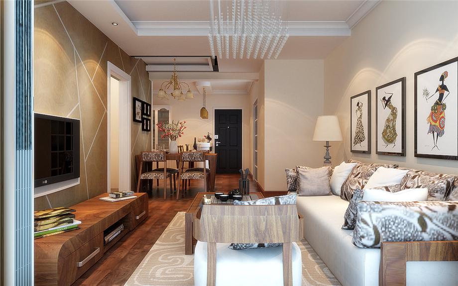 金泰新理城89平米簡約風(fēng)格設(shè)計方案