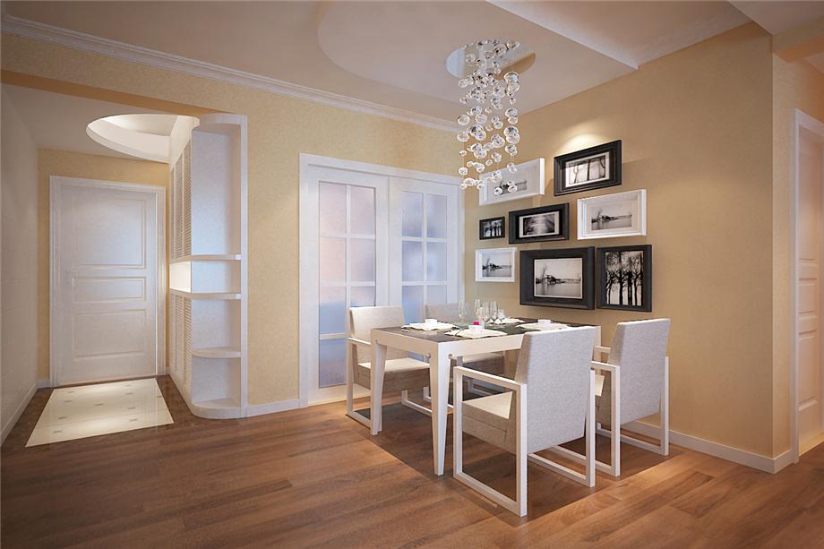 華豪麗晶121平米簡約風(fēng)格設(shè)計方案