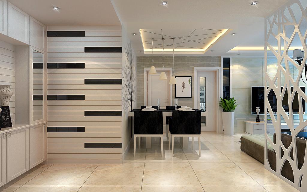 南門望城100平簡約風格設(shè)計方案