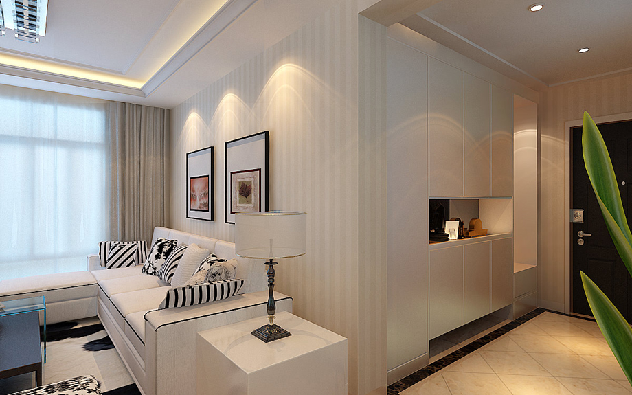 天朗大興郡125平現(xiàn)代簡約設(shè)計(jì)方案