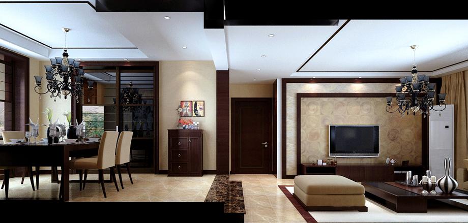 水榭花都140平新中式設(shè)計(jì)方案